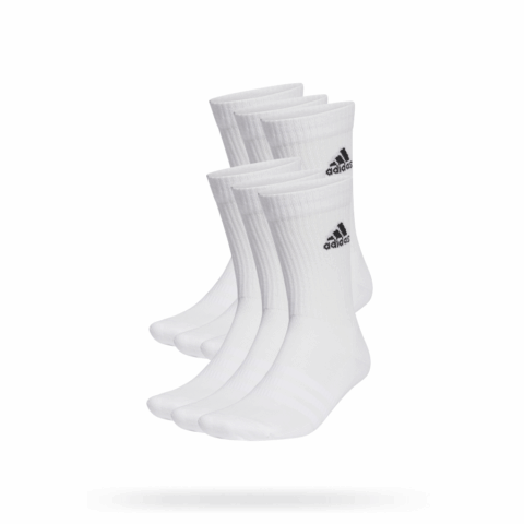 Lot de 6 chaussettes blanches